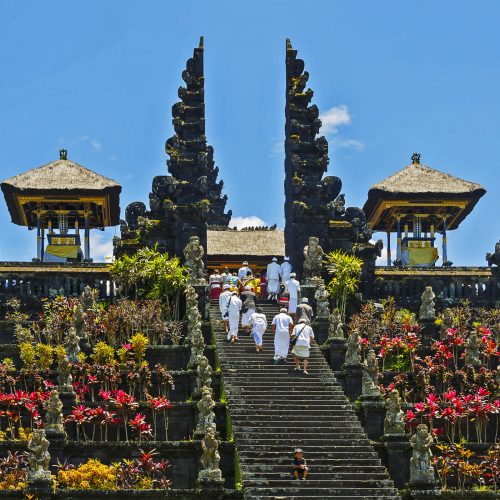 Main Gate of Pura Besakih The Mother Temple of Bali