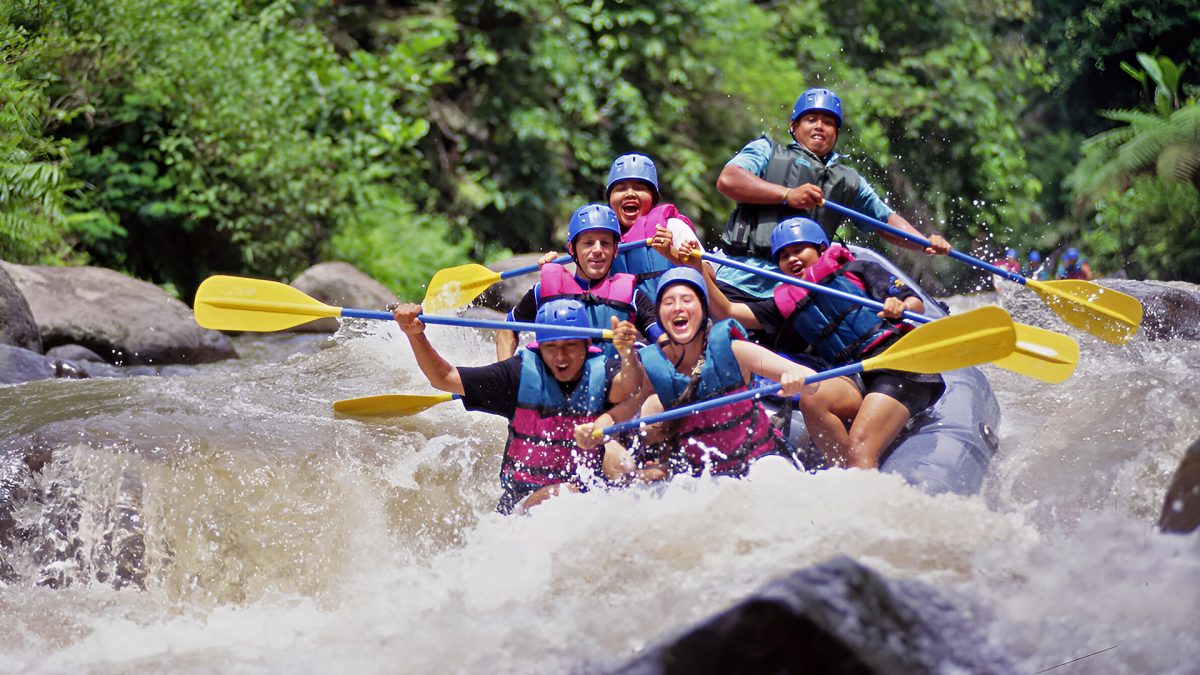 Rafting Down the Ayung River in Bali