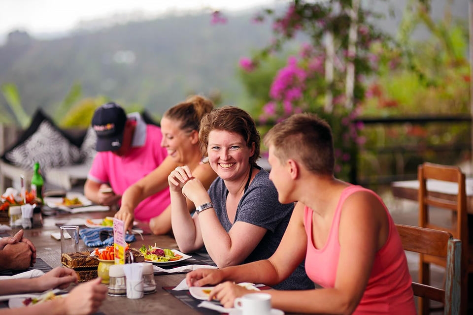 Lunch Break at Munduk WIlderness Bali