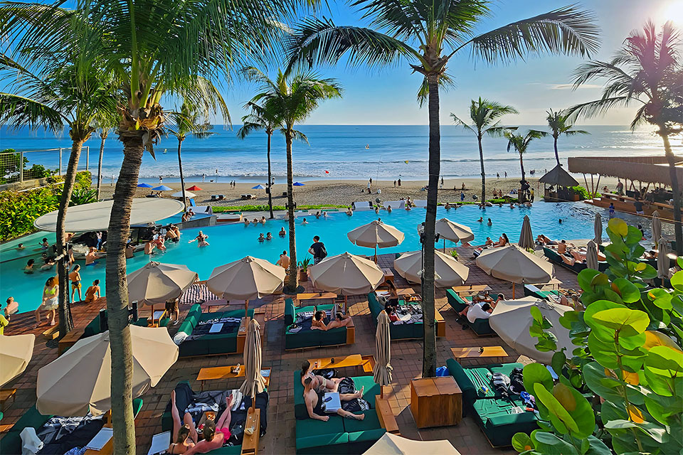 Outside the Luxury Villas in Seminyak with Private Pool - Mesmerizing Beach Clubs