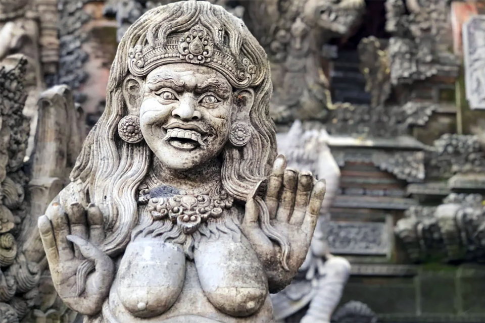 Ubud Ancient Temples with Delicate Carvings