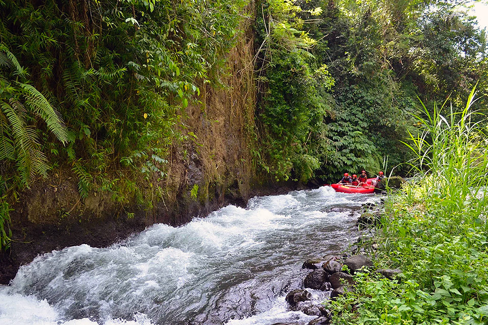 Best Rafting Rivers in East Bali - Telagawaja River