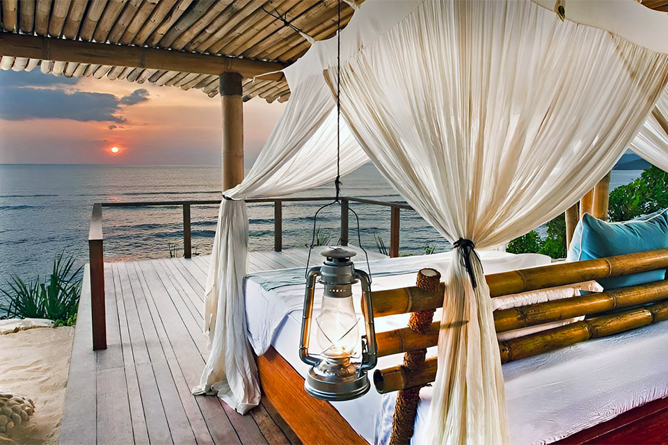 Nihi Sumba Eco Lodge at Sunset