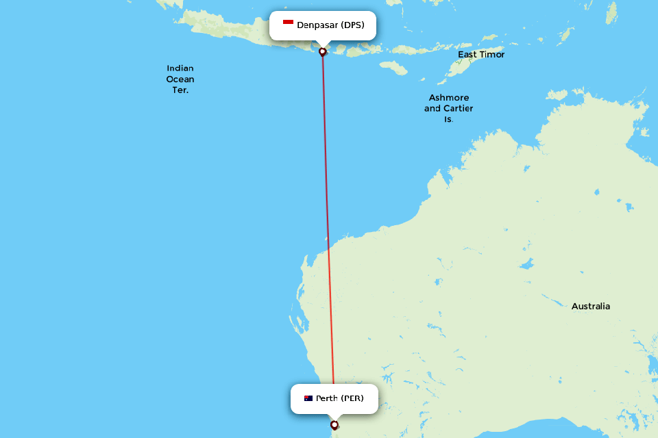 Nonstop Perth to Denpasar Flight - Best Price for Holiday