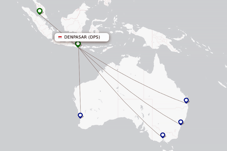 Perth to Bali Flight Time - Direct Non Stop