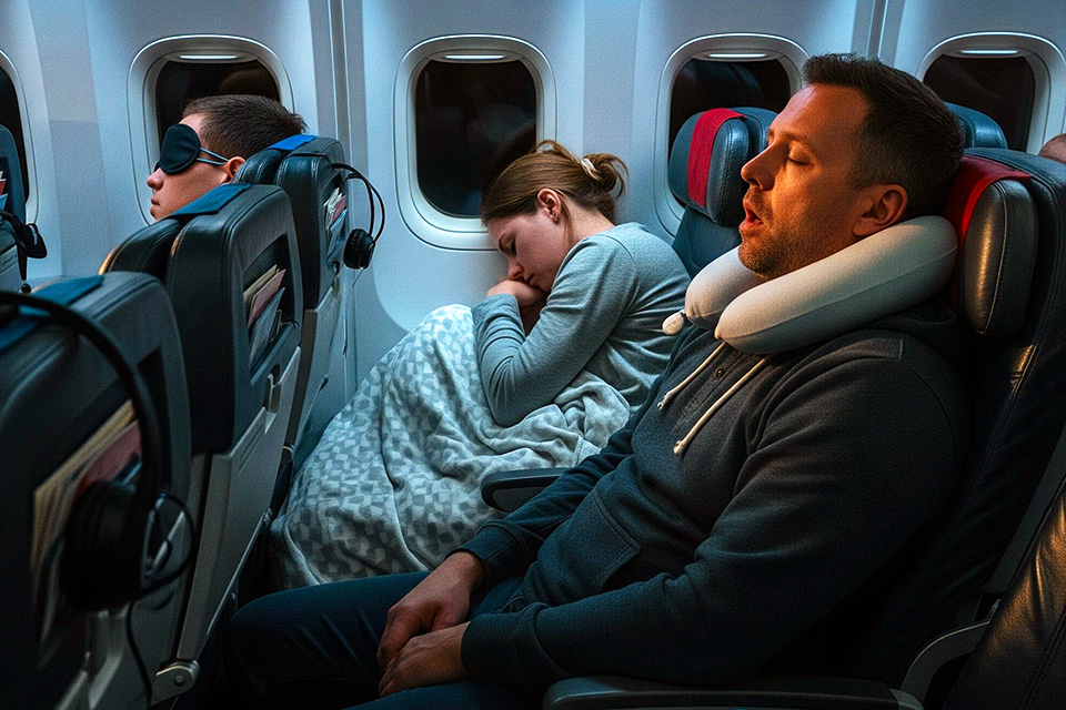 Bali Short Holiday from Sydney - Sleeping on the Plan to Wake Up on Sunny Beach