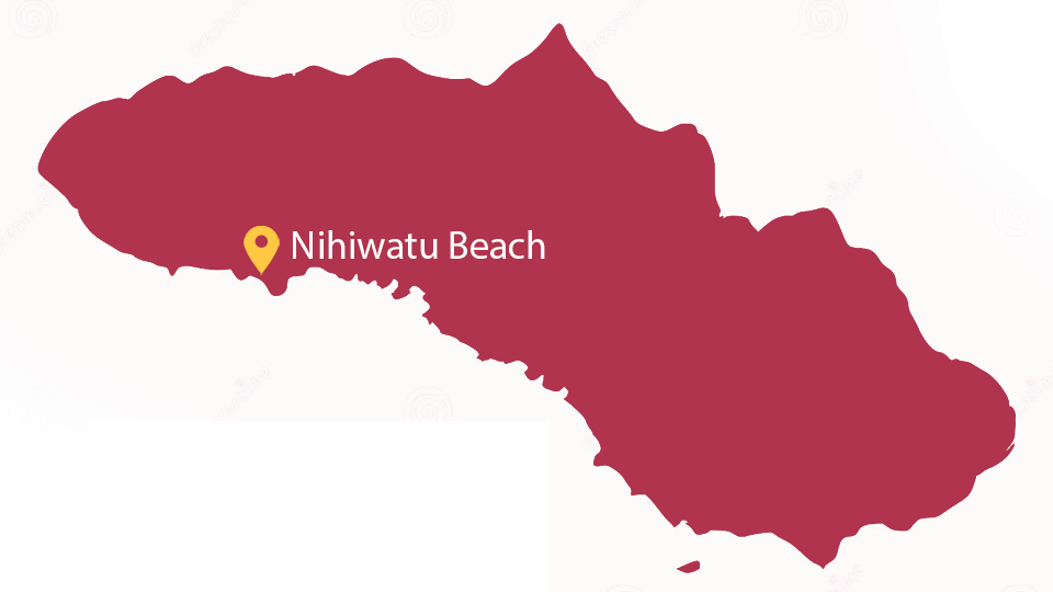 Location Map of Nihiwatu Beach Sumba