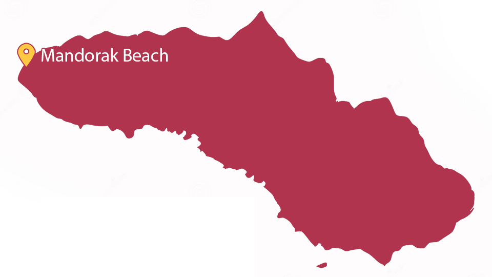 Mandorak Beach Sumba Travel Guide Map