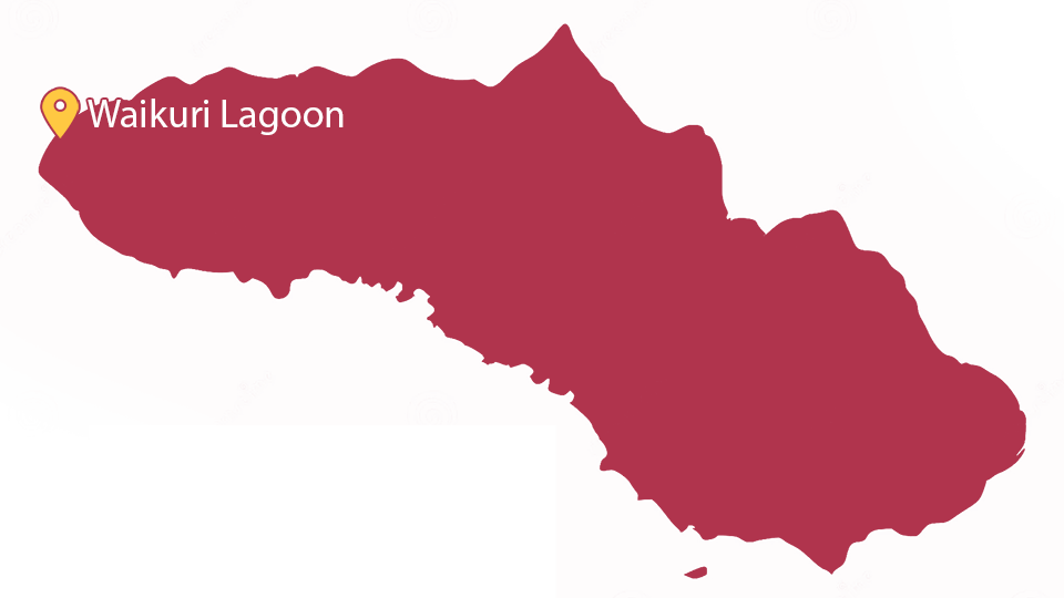 Waikuri Lagoon Sumba Map