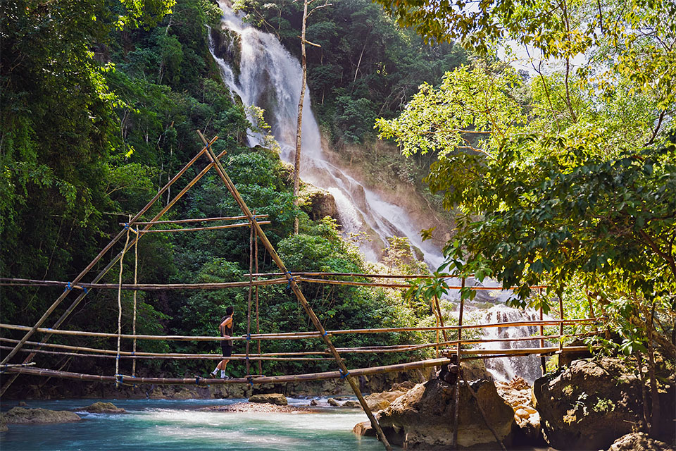 Lapopu Guide West Sumba Waterfall Tour Expedition Bridge