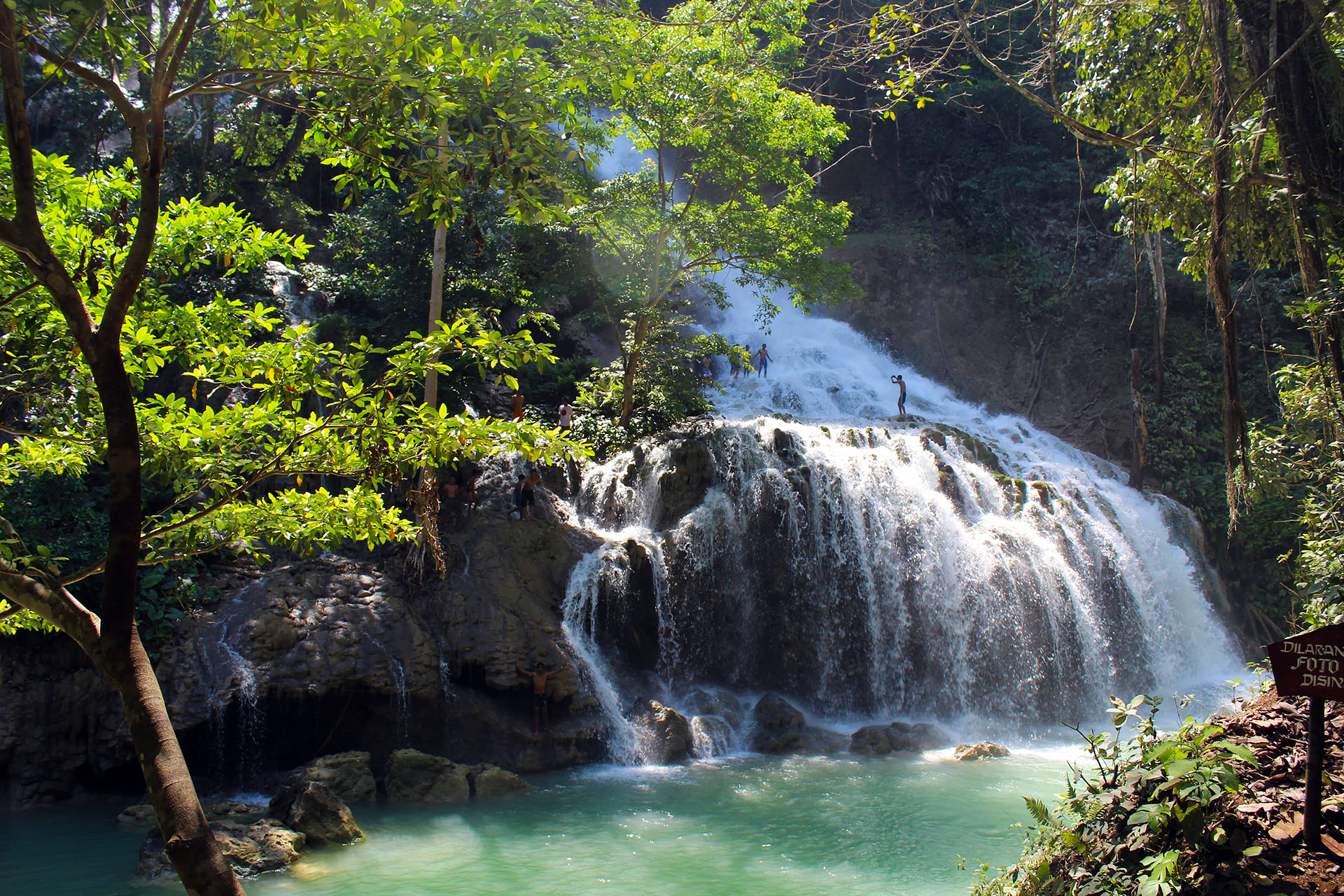 Lapopu Waterfall Travel Guide West Sumba Nature Icon