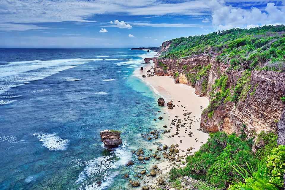 Mbawana Beach Sumba Guide from a Distance