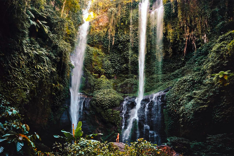 Custom Tour to Sekumpul Waterfall in North Bali