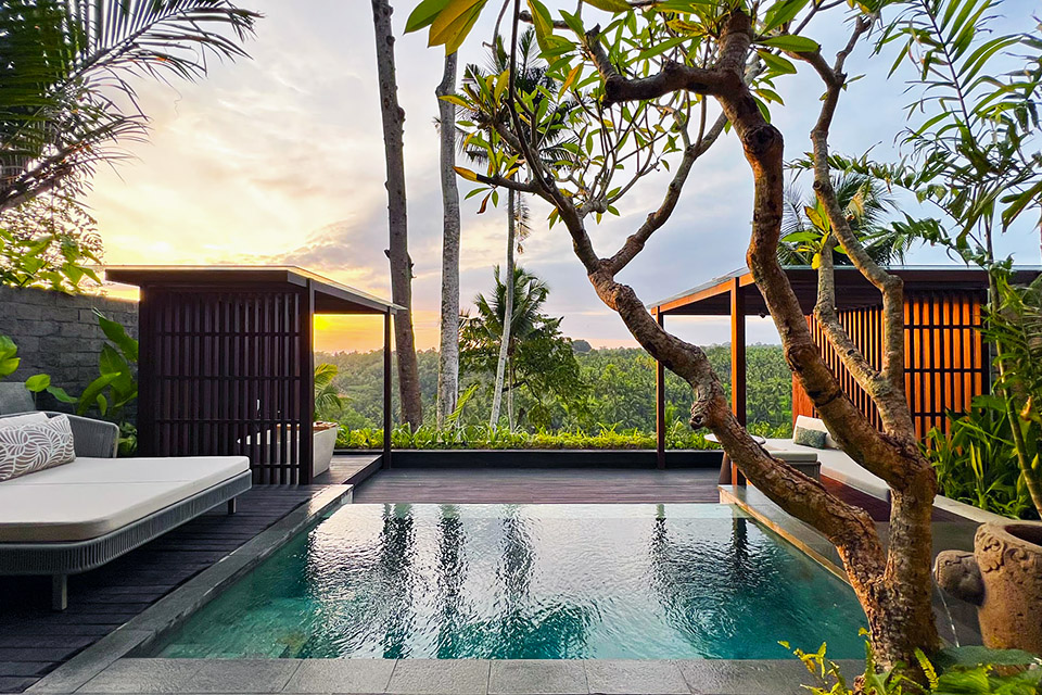 Honeymoon Villa in Ubud Bali with View