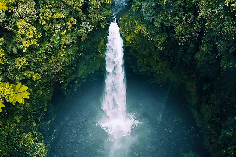 Nung Nung Waterfall Aerial
