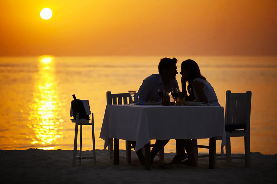 Romantic Sunset Dinner at Jimbaran Bay